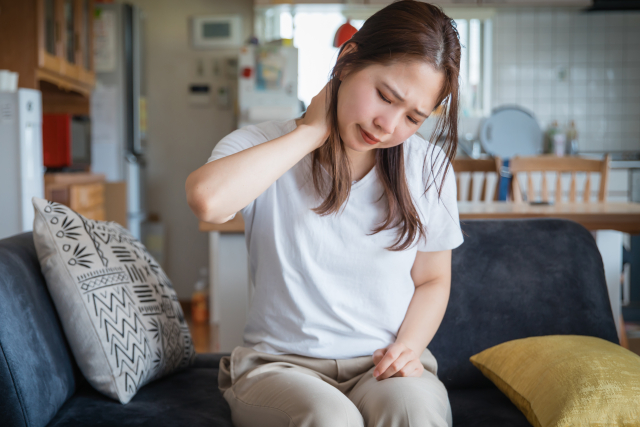 肩こりに悩む方のイメージ あさば整骨院 八潮店
